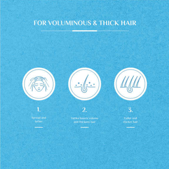 Vatika Shampoo Volume and Thickness 400Ml