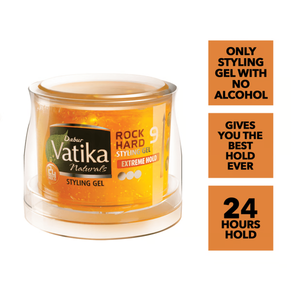 Vatika Hair Styling Gel Extreme Hold 250ml
