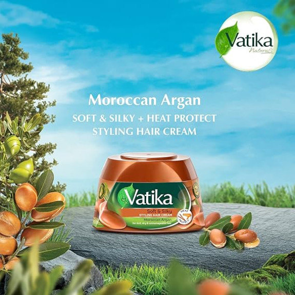 Vatika Hair Cream - Extreme Moisturizing 210Ml
