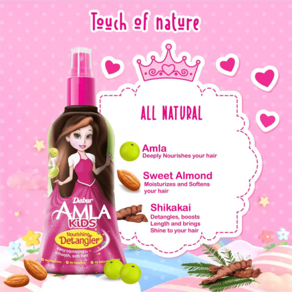 Dabur Amla Kids Nourishing Detangler 200ml