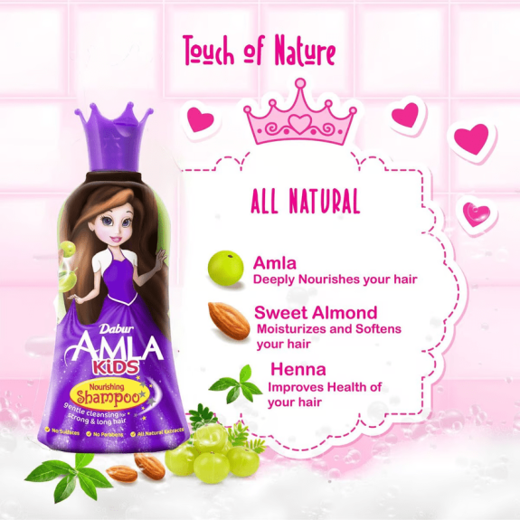 Dabur Amla Kids Nourishing Shampoo 200 ml