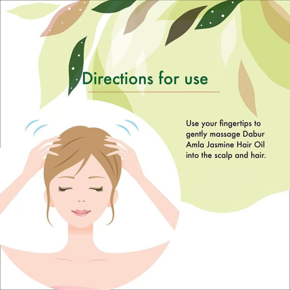 Dabur Amla Jasmine Hair Oil  For Coloured Hair 200ml