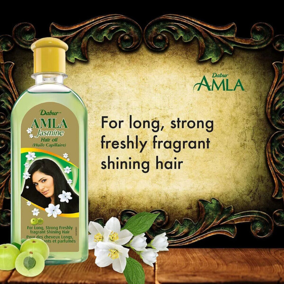 Dabur Amla Jasmine Hair Oil  For Coloured Hair 200ml