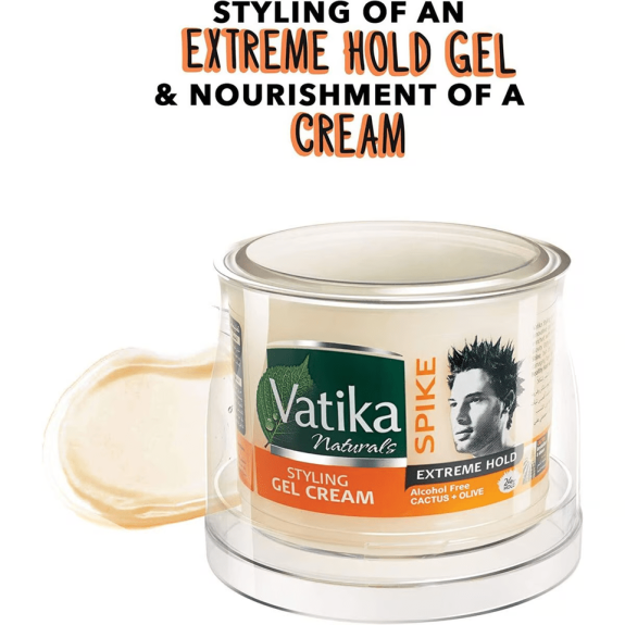 Vatika Hair Style Gel Cream -Spike (Extreme Hold) 250ml