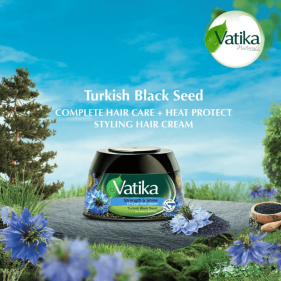 Vatika Styling Hair Cream Black Seed 140ml