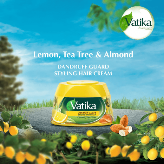 Vatika Naturals Dandruff Guard Styling Hair Cream 210 ml