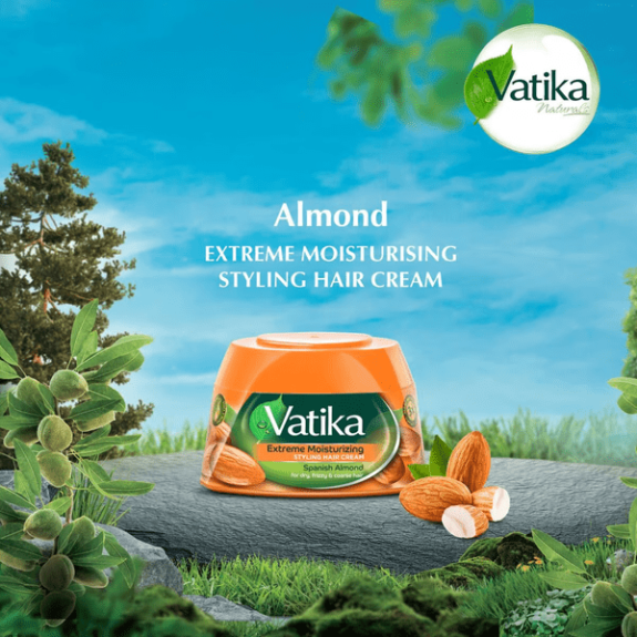 Vatika Styling Hair Cream Extreme Moisturizing 140ml