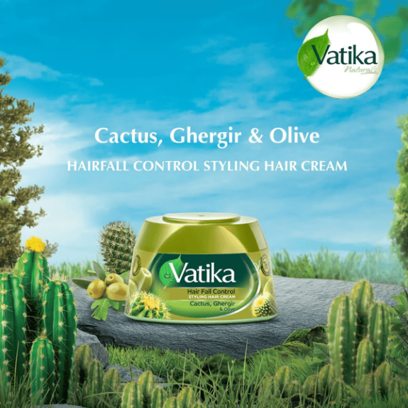 Vatika Styling Hair Cream Hair Fall Control 140ml
