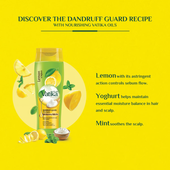 Vatika Dandruff Guard Shampoo 400ml	