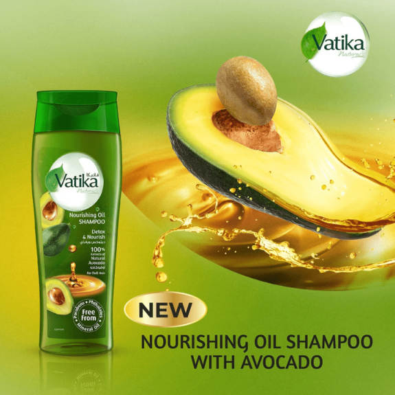 Vatika Naturals Nourishing Oil Shampoo Avocado 425 ml