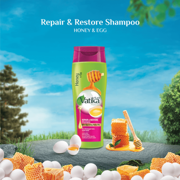 Vatika Repair and Restore Shampoo 200ml