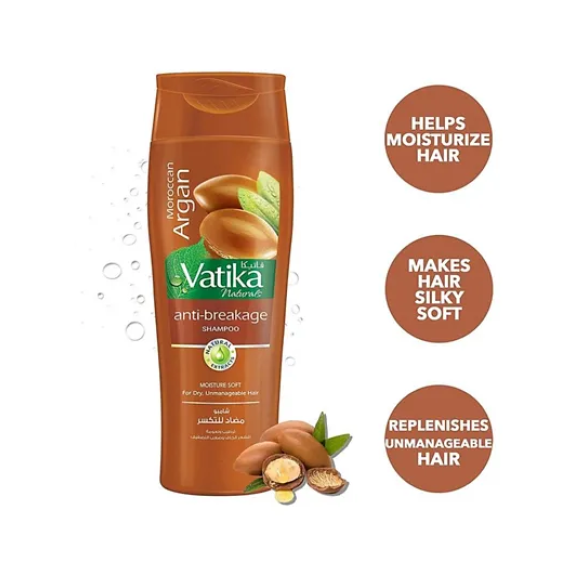 Vatika Shampoo Anti Breakage Argan 200Ml