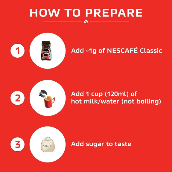 NESCAFE CLASSIC COFFEE 190GM