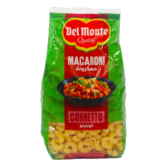 DEL MONTE CORNETTO RIGATE PASTA 400gm