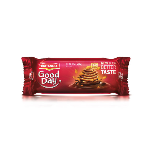 BRITANNIA GOOD DAY CHOCO ALMOND 120GM