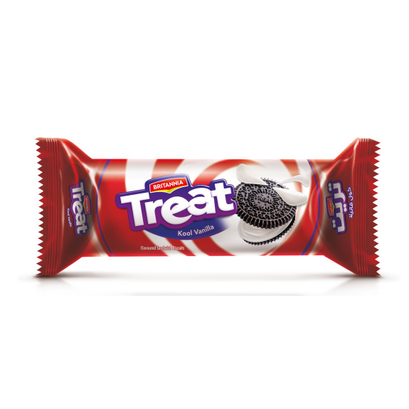 BRITANNIA TREAT VANILLA 60GM +50%EXTRA
