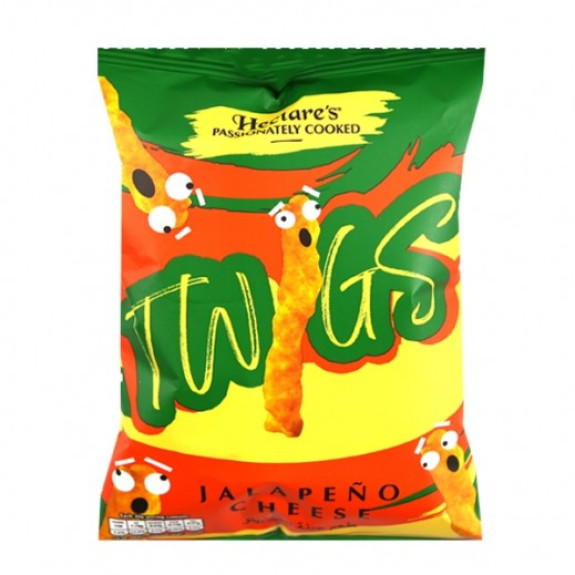 HECTARES S/CORN TWIGS JALAPENO CHEESE 30GM