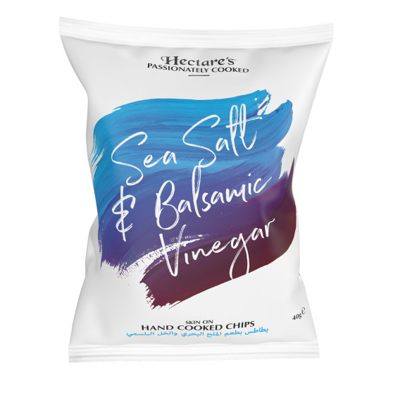 HECTARE'S CHIPS SALT AND BALSAMIC VINEGAR 40GM