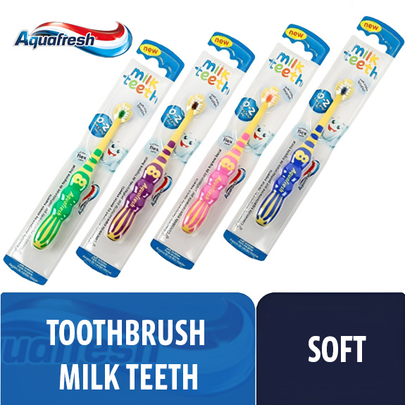 AQUAFRESH TOOTHBRUSH KIDS MILK TEETH