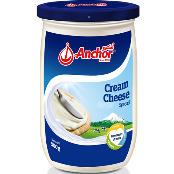 ANCHOR PROCESSED CREAM CHEESE 500 GM