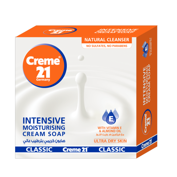CREME 21 INTENSIVE CARE MOISTURIZING SOAP 125G BUY 3 AT SPECIAL PRICE