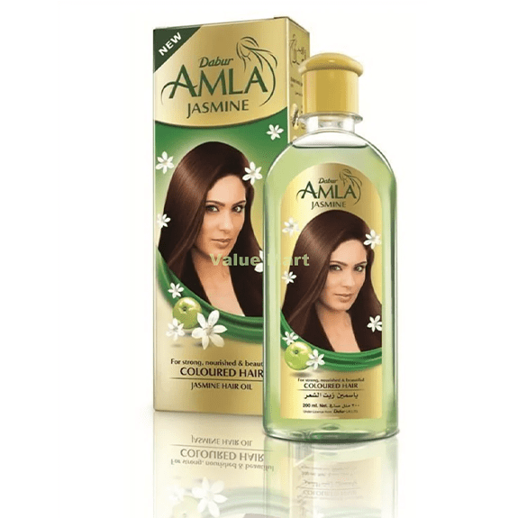 Dabur Amla Jasmine Hair Oil  For Coloured Hair 200ml