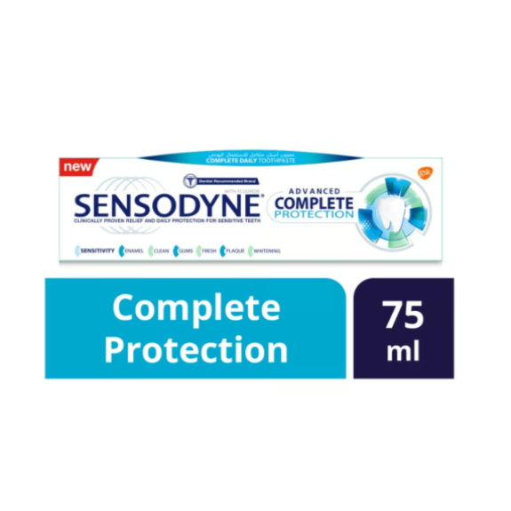 Sensodyne Advanced Complete Protection Toothpaste, 75 ml