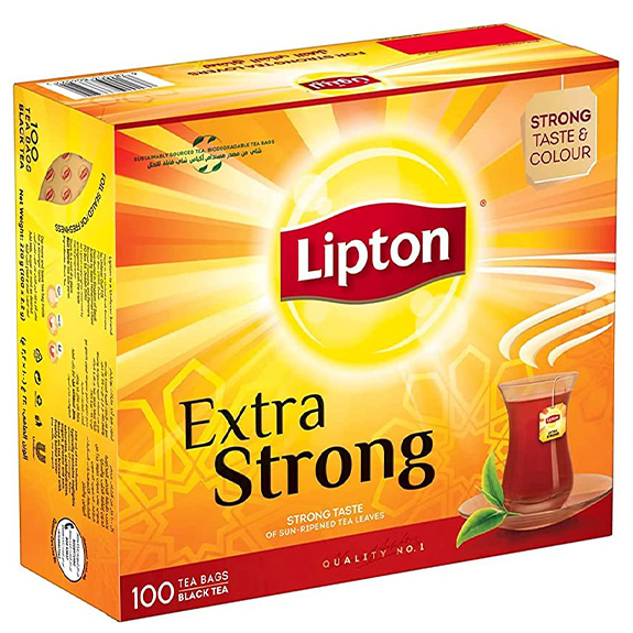 LIPTON EXTRA STRONG 100s