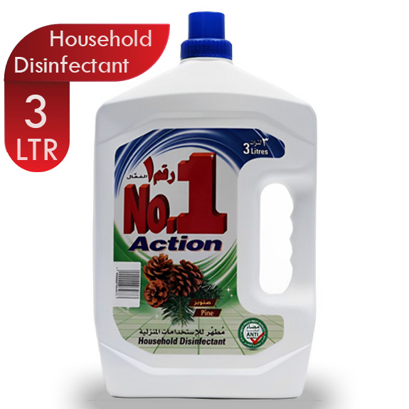 NO.1 CLEAN LIQUID  PINE HOUSEHOLD DISINFECTANT 4X3LTR