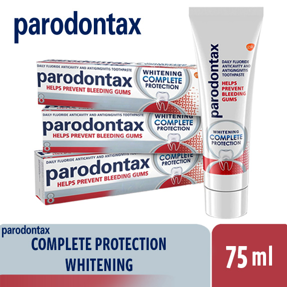PARODONTAX TOOTHPASTE COMPLETE PROTECTION WHITENING 75ML