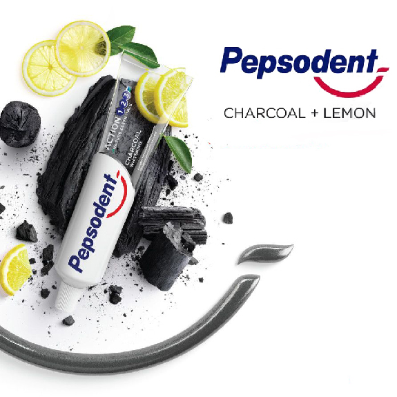 PEPSODENT ACTION123 CHARCOAL 160GM