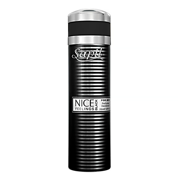 SAPIL NICE FEELINGS BLACK DEO 200ML