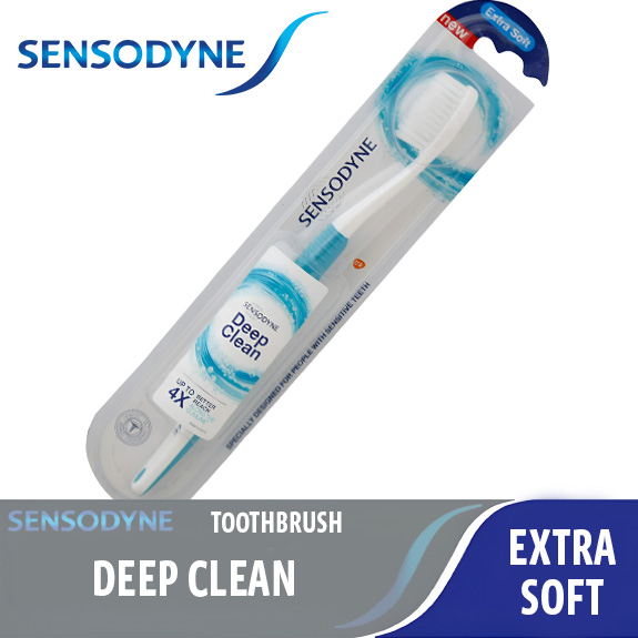 SENSODYNE TOOTHBRUSH DEEP CLEAN EXTRA SOFT