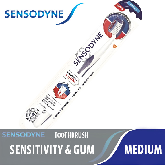 SENSODYNE TOOTHBRUSH SENSITIVITY AND GUM MEDIUM
