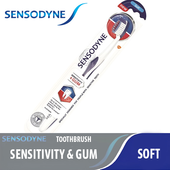 SENSODYNE TOOTHBRUSH SENSITIVITY AND GUM SOFT