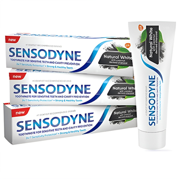 SENSODYNE TOOTHPASTE NATURAL WHITE 75ML