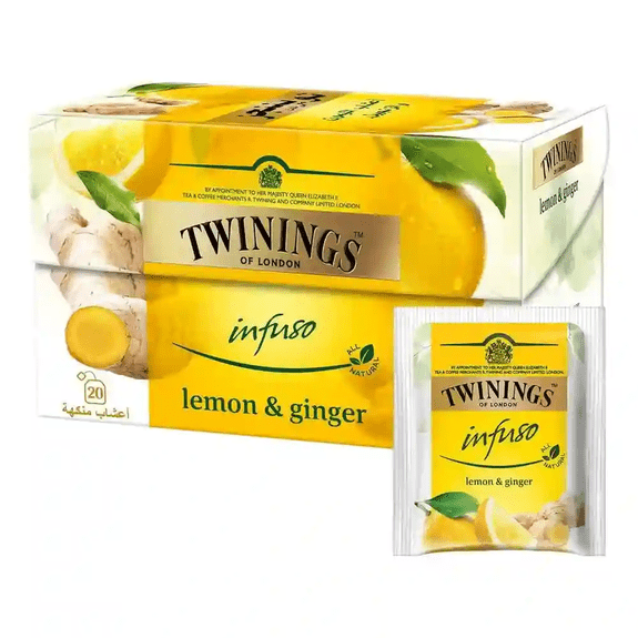 TWININGS GINGER AND LIME MEAST 20'S